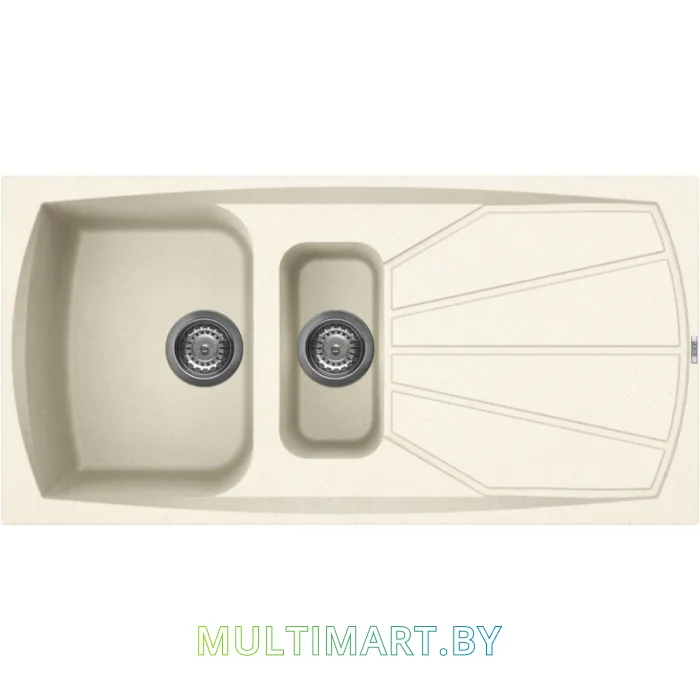 Кухонная мойка Elleci Living 475 Bianco Antico 62